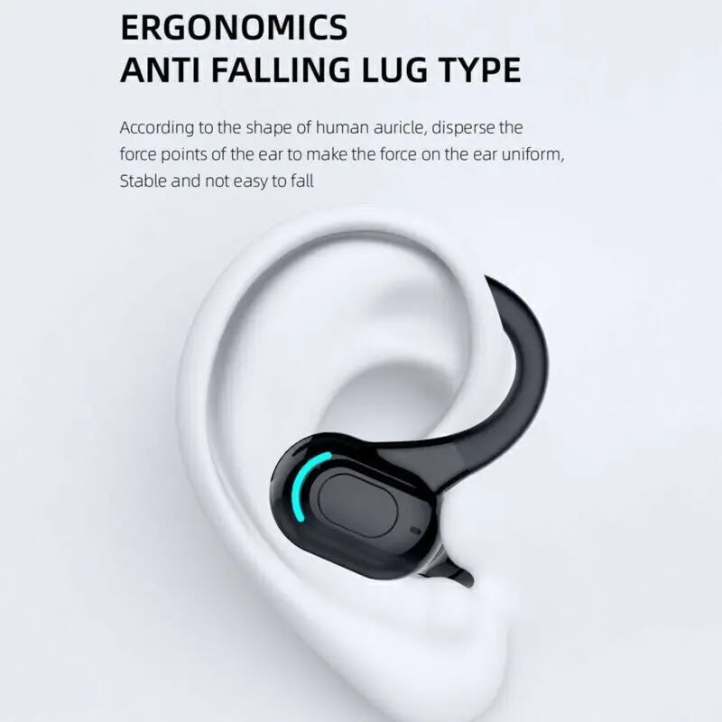 Bluetooth 5.1 Headset Wireless Earbuds Earphones Headphones Ear Hook