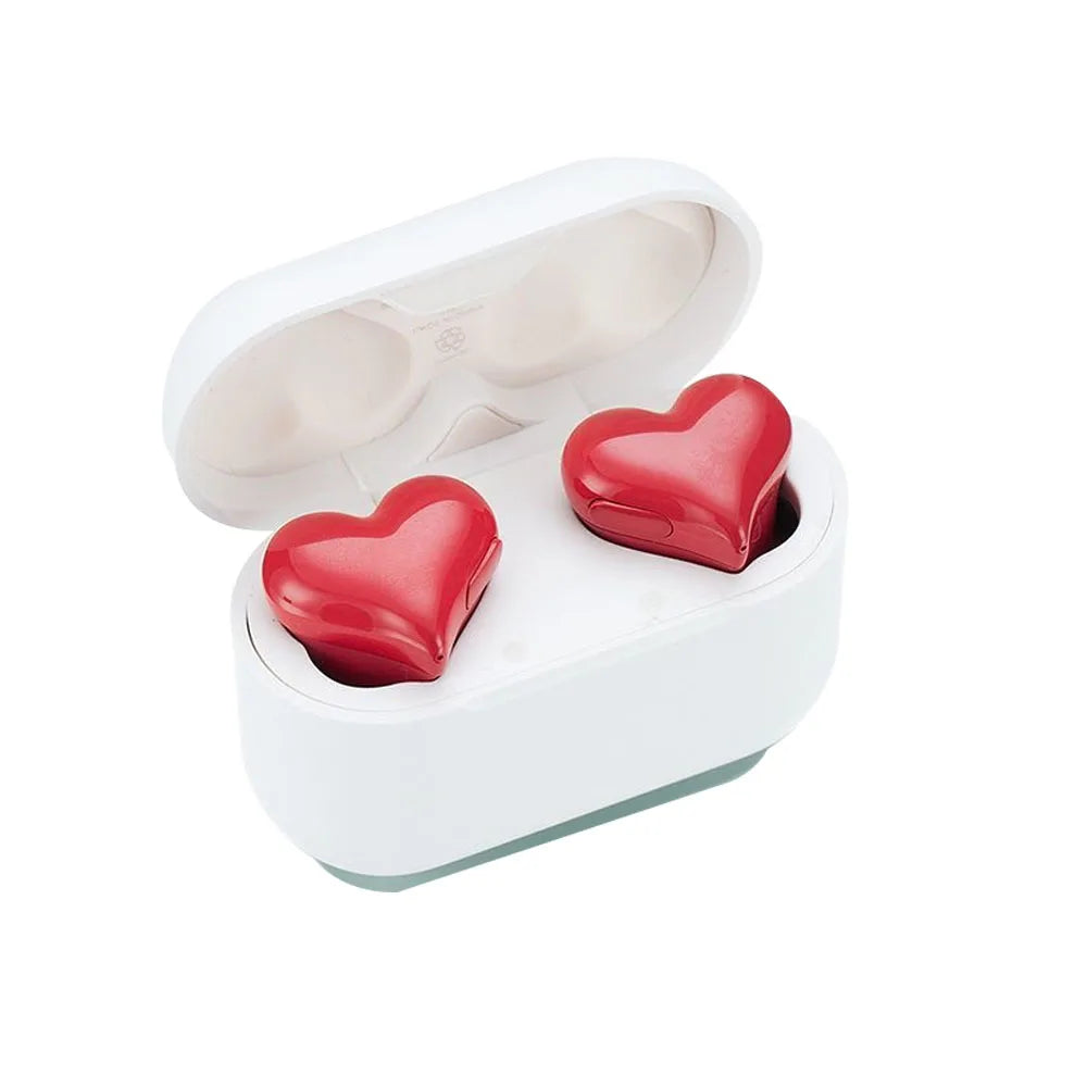 Bluetooth5.3 Wireless Headphones Heart Shaped Earphones woman Earphone